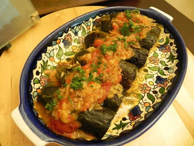 Stuffed Kousa (Meat & Rice filled zucchini) — Persnickety Panhandler